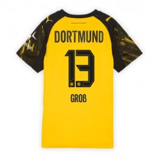Borussia Dortmund Pascal Gross #13 Hemmatröja Dam 2025-26 Korta ärmar